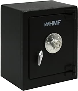 HMF 306-02 Caja fuerte mini con cerradura de combinacion 13-5 x 11 x 8 cm- negro