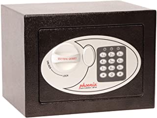 Phoenix 701BEB - Caja fuerte (cierre electronico de seguridad- 4 L- 5 kg- 23 x 17 x 17 cm)