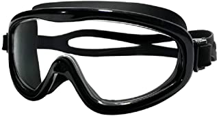ZSCKJ Gafas Completas para la proteccion contra Salpicaduras escupir- el Viento y el Polvo de Arena de proteccion para los Trabajadores al Aire Libre o Lugares con Mucha Gente-Black-One